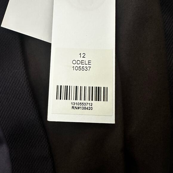 CARLISLE COLLECTION Womens Jacket 12 Navy Blue Satin Trim Timeless Classic - Picture 8 of 13